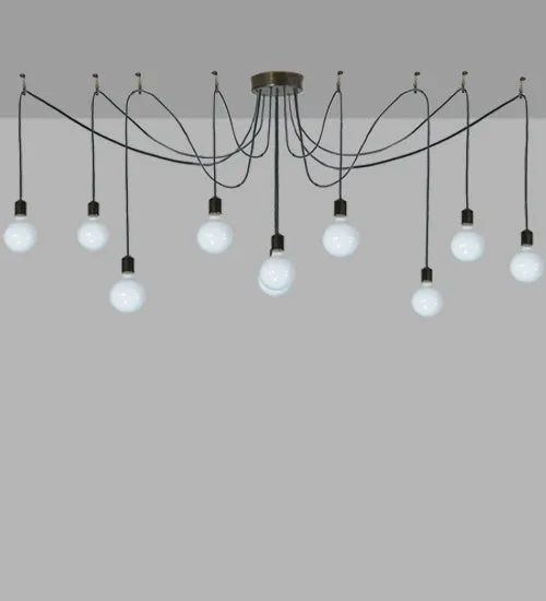 120"W Castiliolite 10 Lt Contemporary Pendant