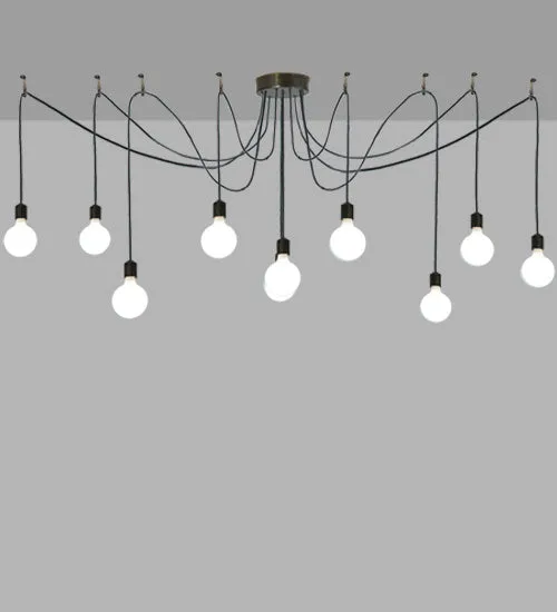 120"W Castiliolite 10 Lt Contemporary Pendant