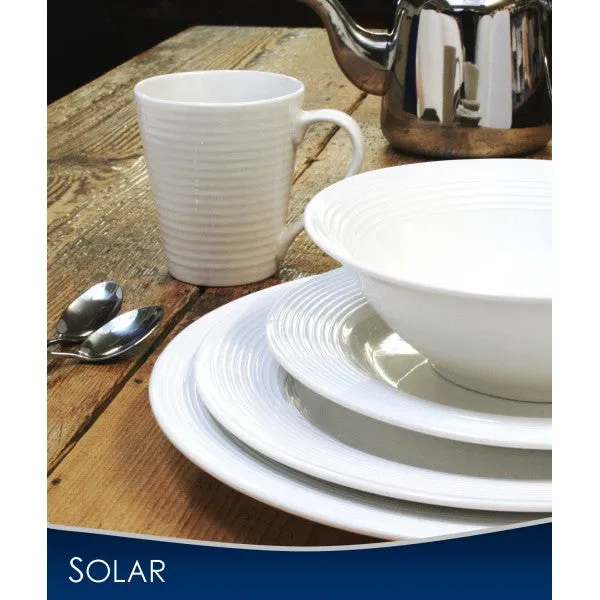 16pce Solar White Dinner Set