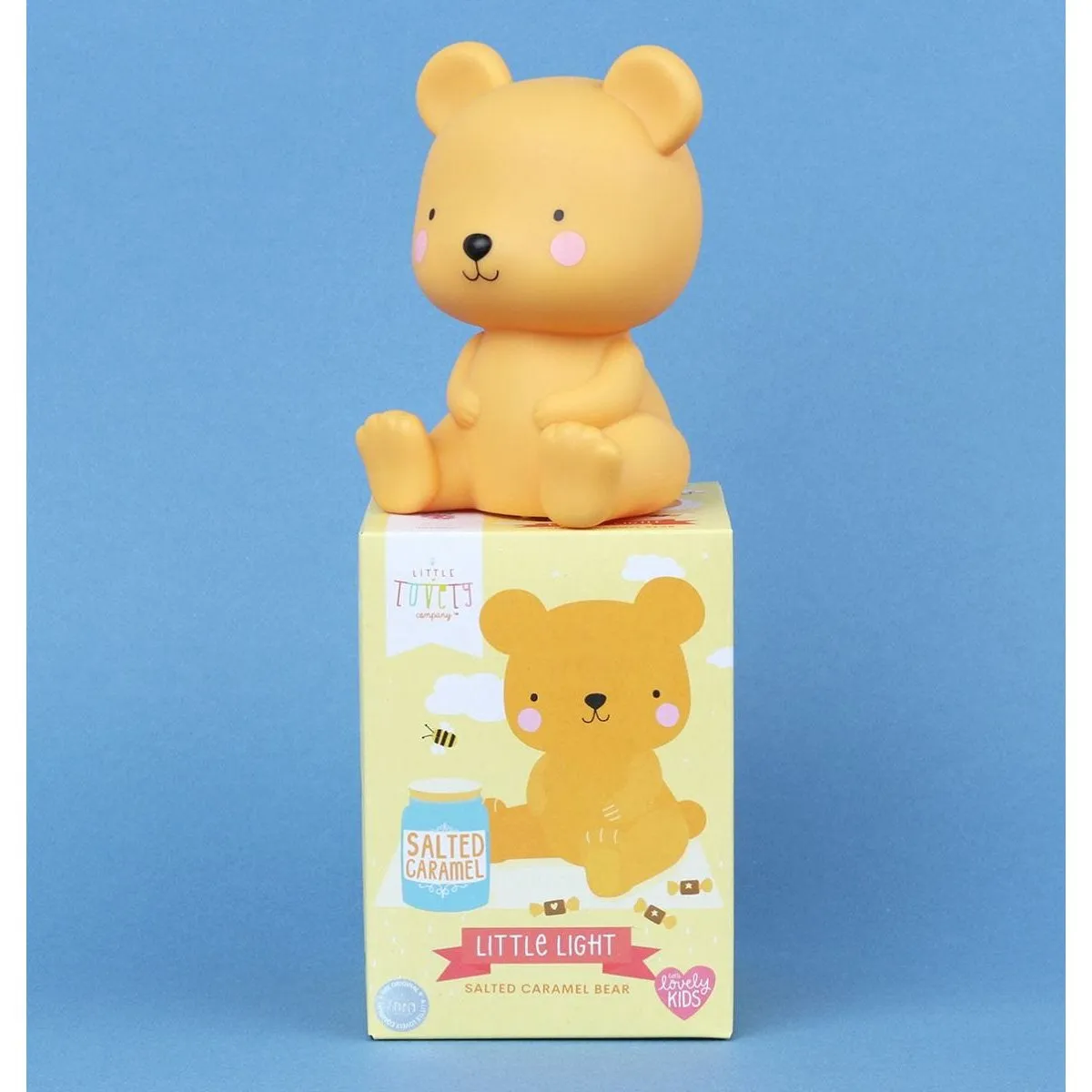 A Little Lovely Company Little Light Bear - Salted Caramel