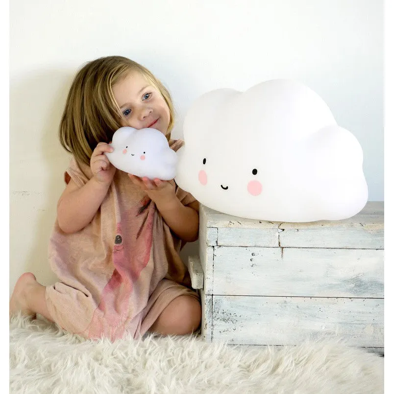 A Little Lovely Company Mini Cloud Light White