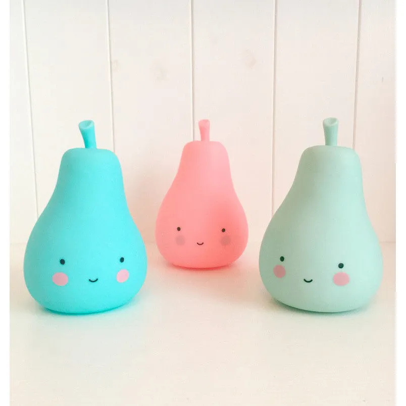 A Little Lovely Company Mini Pear Light Mint