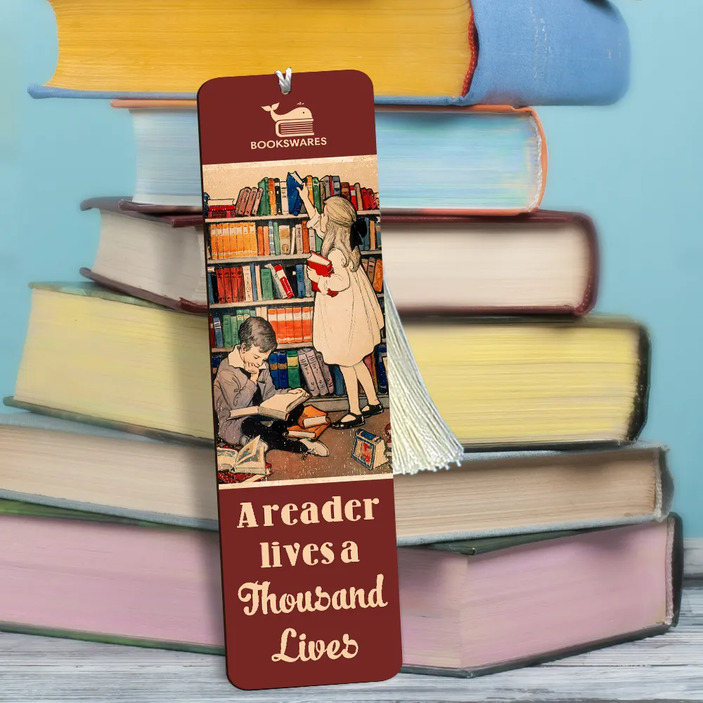 A Reader Lives A Thousand Lives Book Lovers Gift CBM38