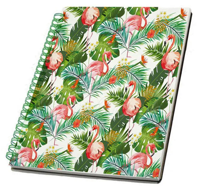 A6 Tropical Flamingo Notebook