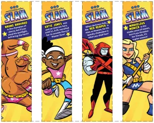 Agents of SLAM Printable Bookmarks