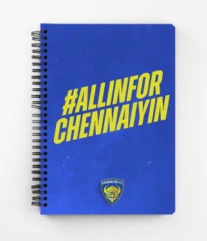 All In For Chennaiyin | Official Notebook