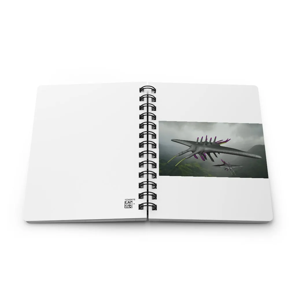 Alpha Creature Spiral Bound Journal