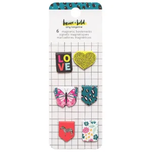 Amy Tan Brave & Bold Magnetic Bookmarks 6 Pack*