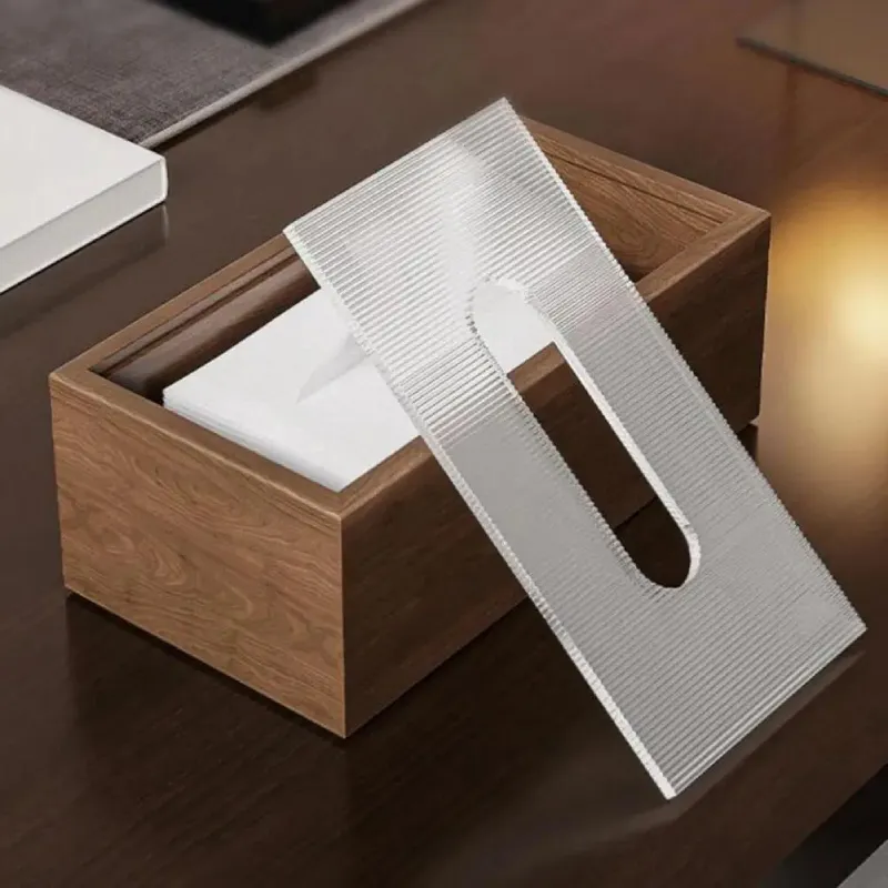 Arcan Wood Tissue Box