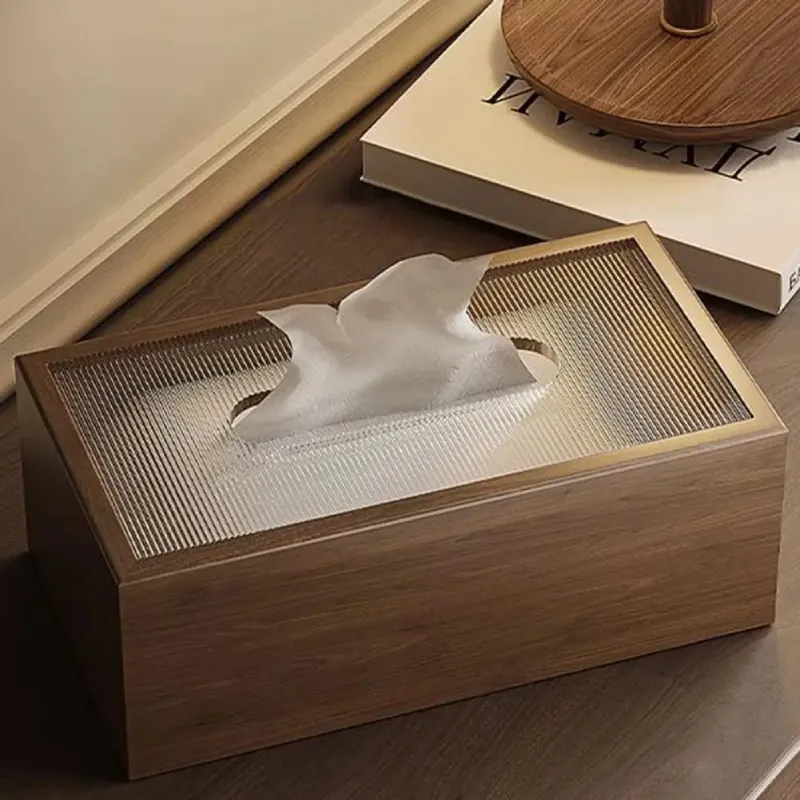 Arcan Wood Tissue Box