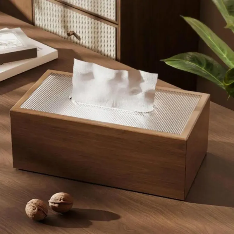 Arcan Wood Tissue Box