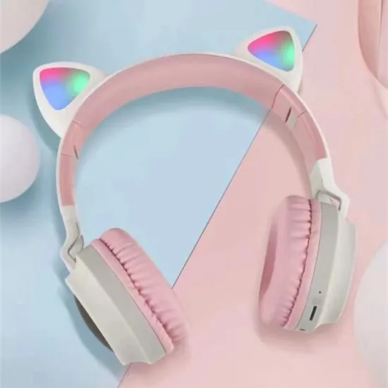 Bluetooth Cat Ears Headphone