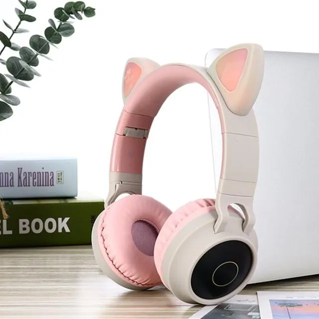 Bluetooth Cat Ears Headphone