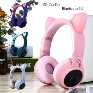 Bluetooth Cat Ears Headphone