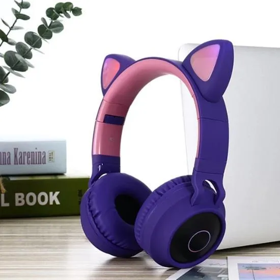 Bluetooth Cat Ears Headphone