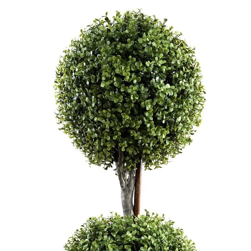 Boxwood Ball Double Topiary 50"H