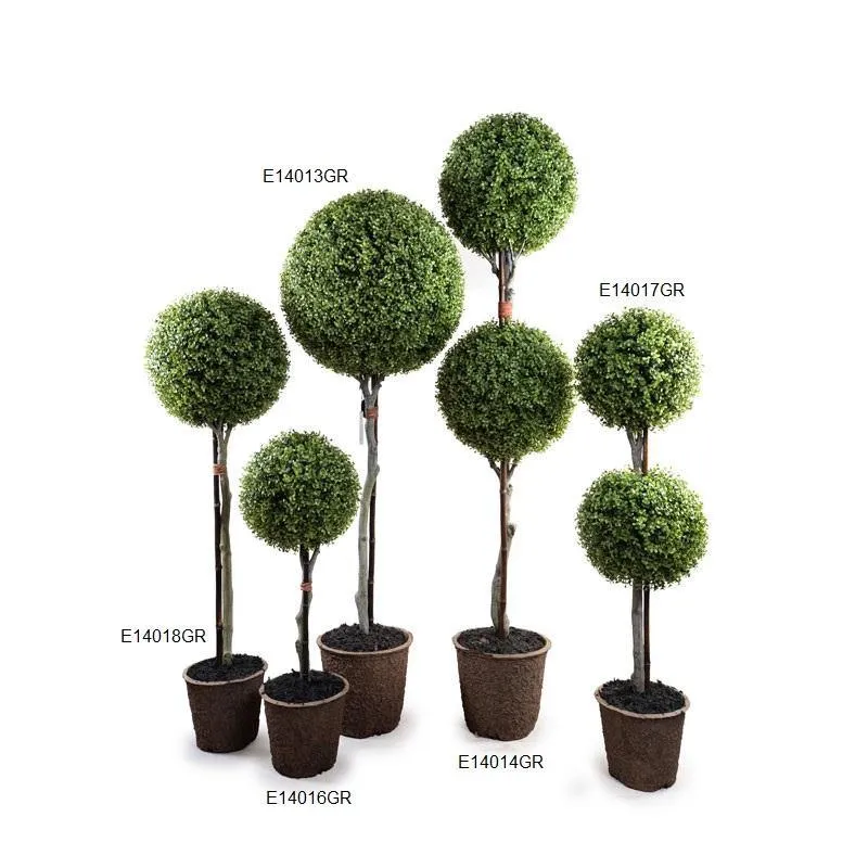 Boxwood Ball Double Topiary 50"H