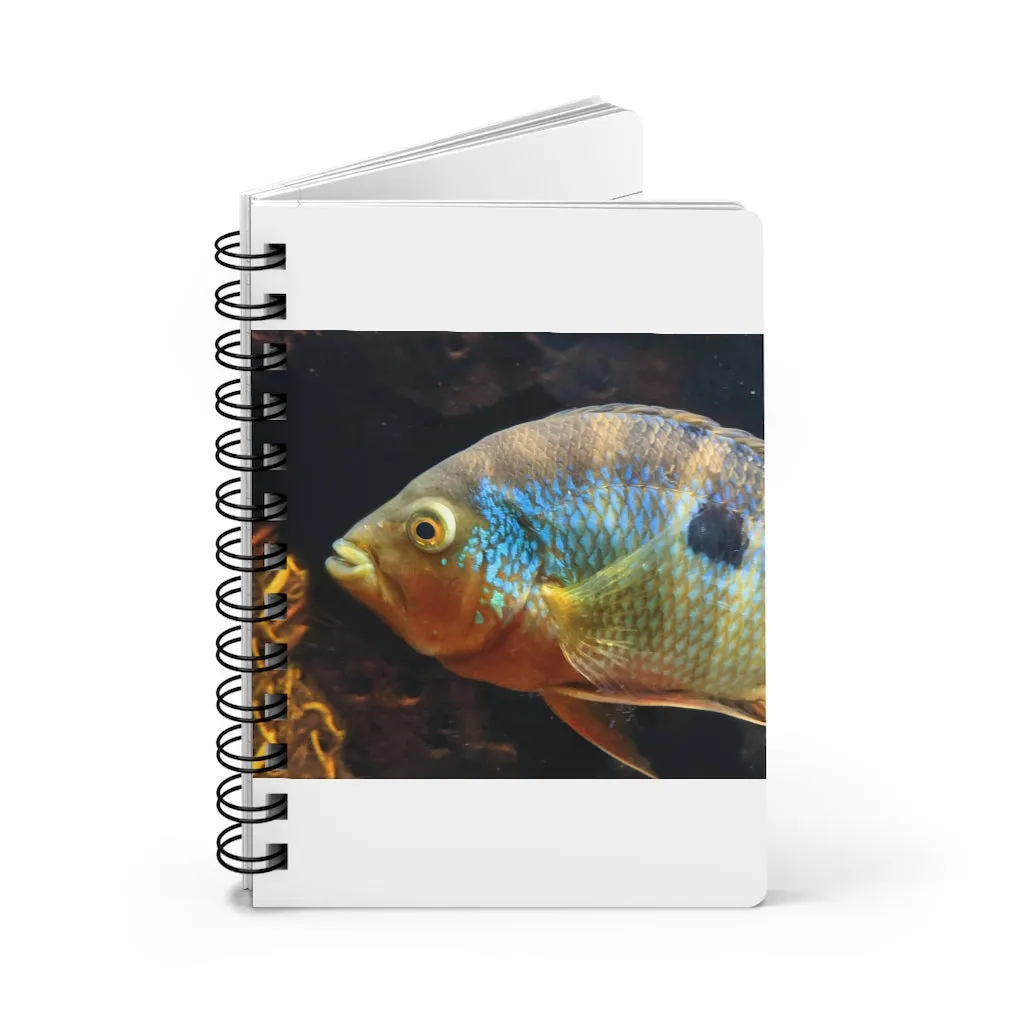 Brown and Orange Fish Spiral Bound Journal