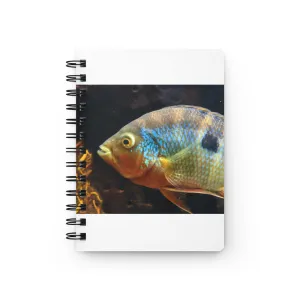 Brown and Orange Fish Spiral Bound Journal