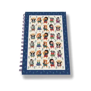 Cats'N'Kilts A6 Notebook (NB01CNK)