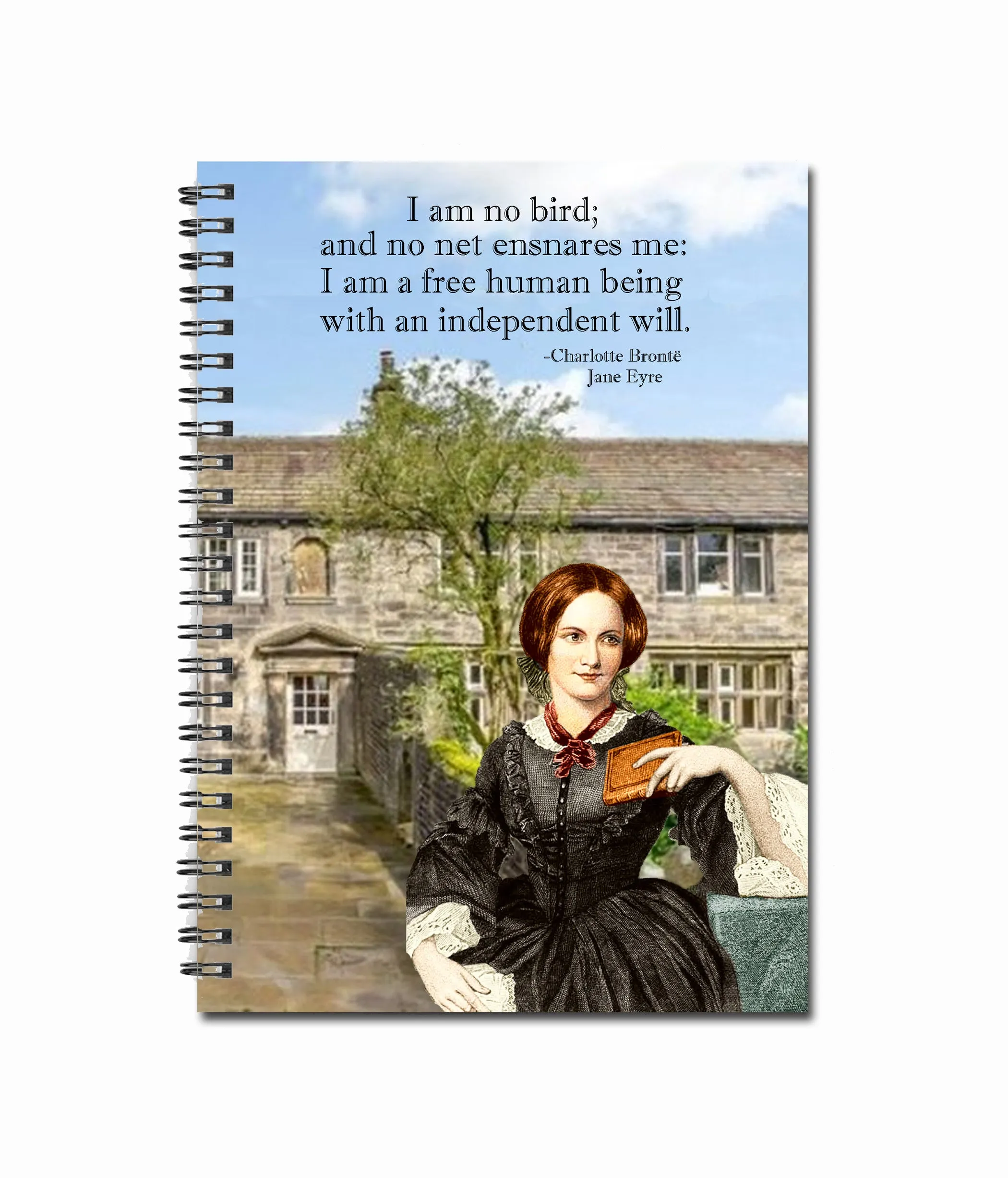 Charlotte Bronte Jane Eyre Quote 80 Page Unlined Note Book