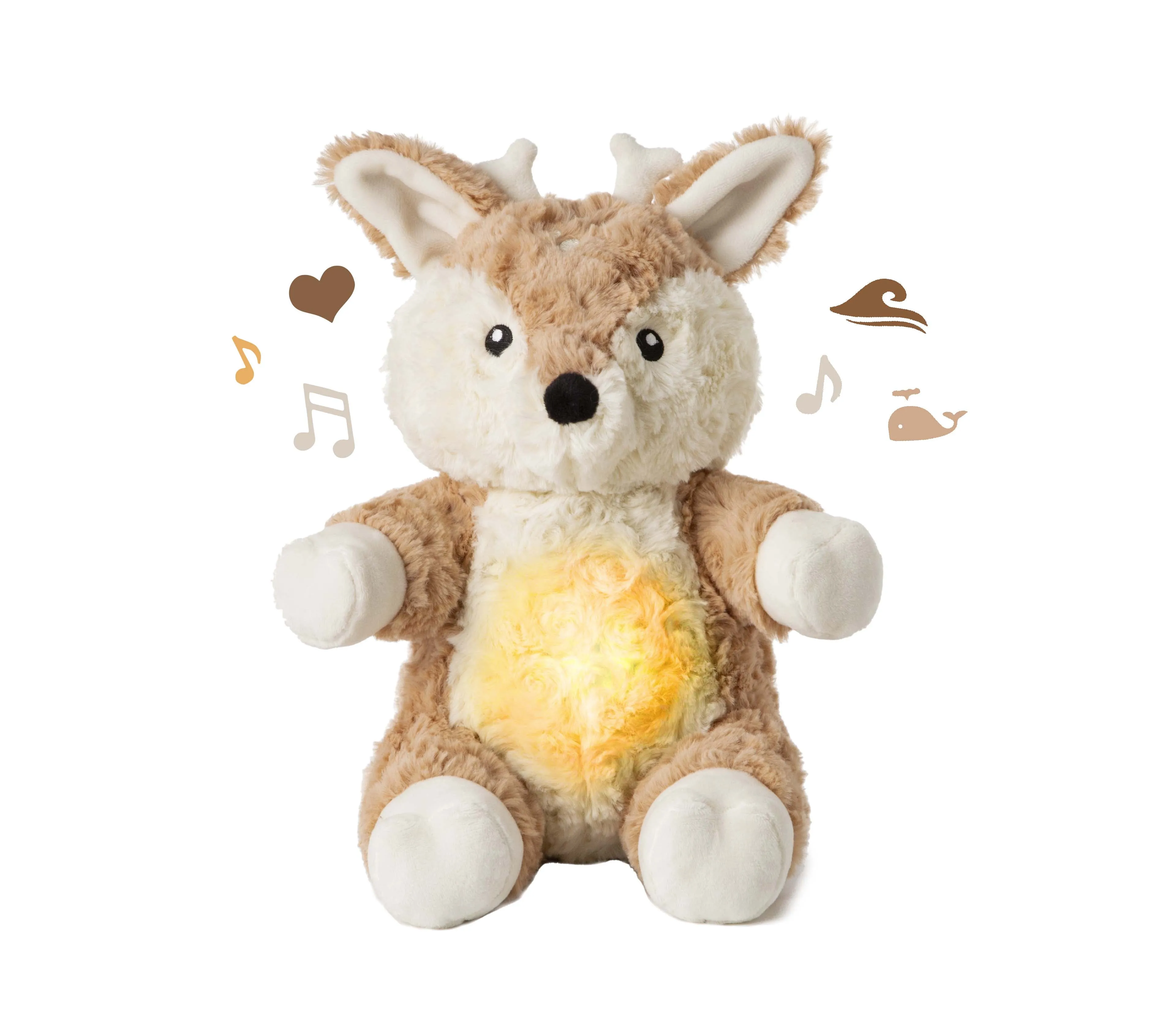 Cloud.b Multisensory Lovelight Buddies: Plush with Soothing Sounds & Calming Lights