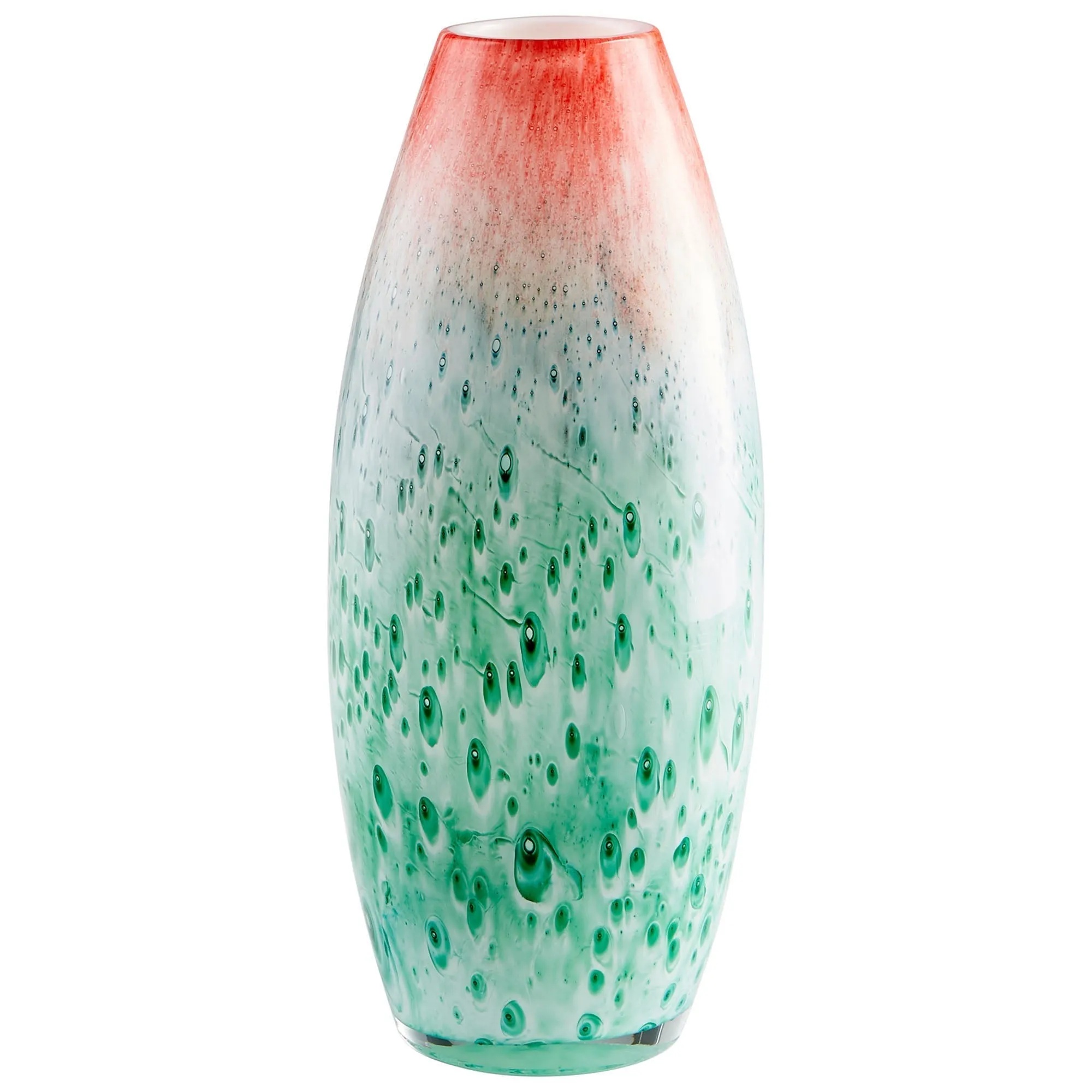 Cyan Design 09464 Macaw Vase - Red And Green - Small