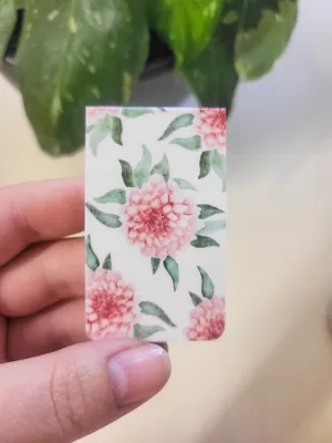 Dahlia Magnetic Bookmark