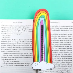 Die-Cut Rainbow Bookmark