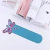 DIY Diamond Painting Leather Bookmark Mosaic Special-shaped Drill