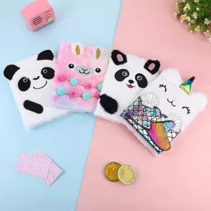 Endearing Plush Notebooks