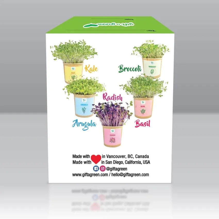 Gift-a-Green Microgreen Gift Box - All Occasion