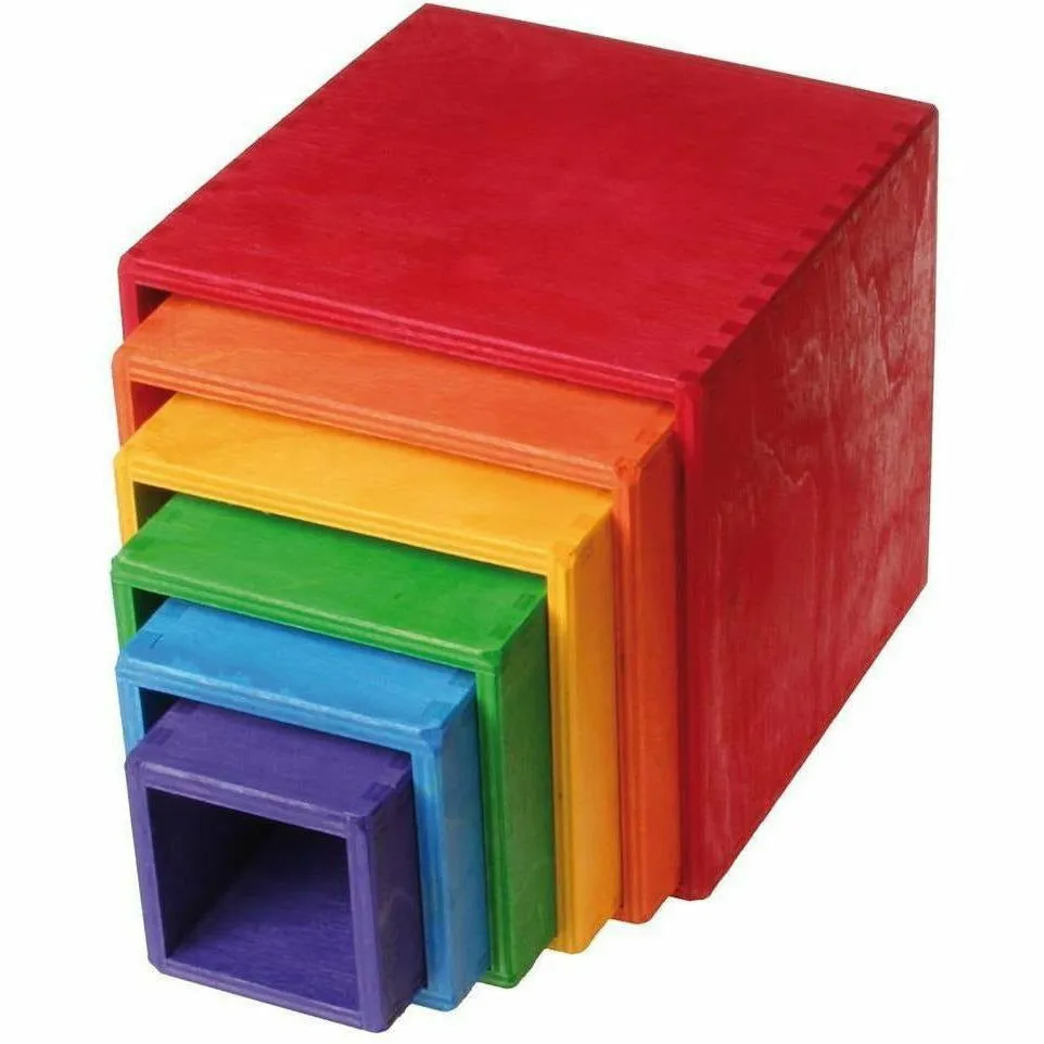 Grimm's Large Set of Rainbow Boxes