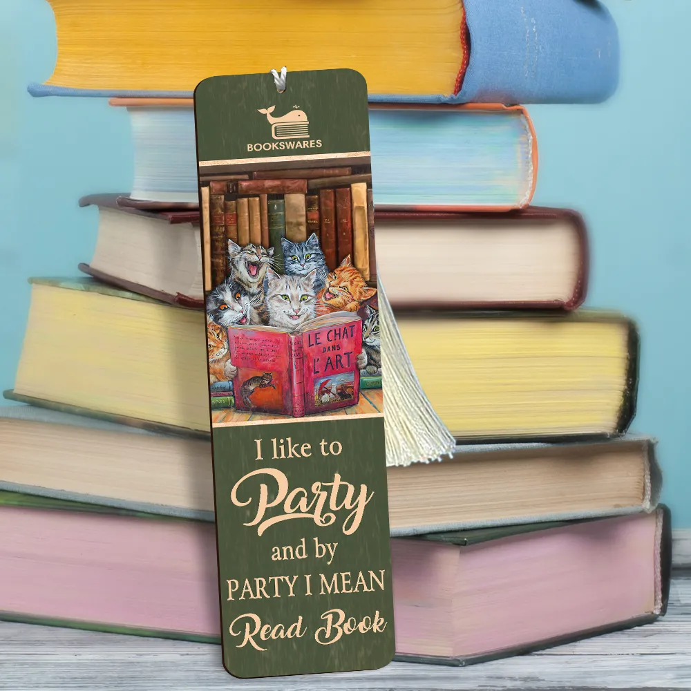 I Like To Party And By Party I Mean Read Books Book Lovers Gift CBM12