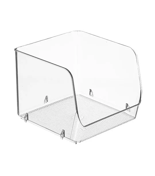 iDesign Linus Organizer Bin - Clear