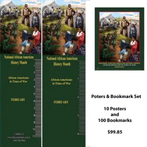 Item# B18APKSET - B18A Posters and Bookmark Set - Includes  Ten B18A posters and 100 B18A bookmarks