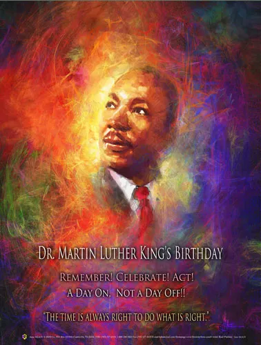 Item: MLK19 Bookmarks, Buttons and Magnets ..OM