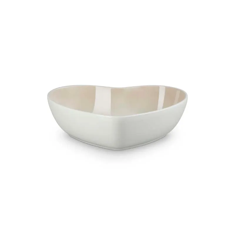 Le Creuset Stoneware Heart Shaped Serving Bowl 30cm