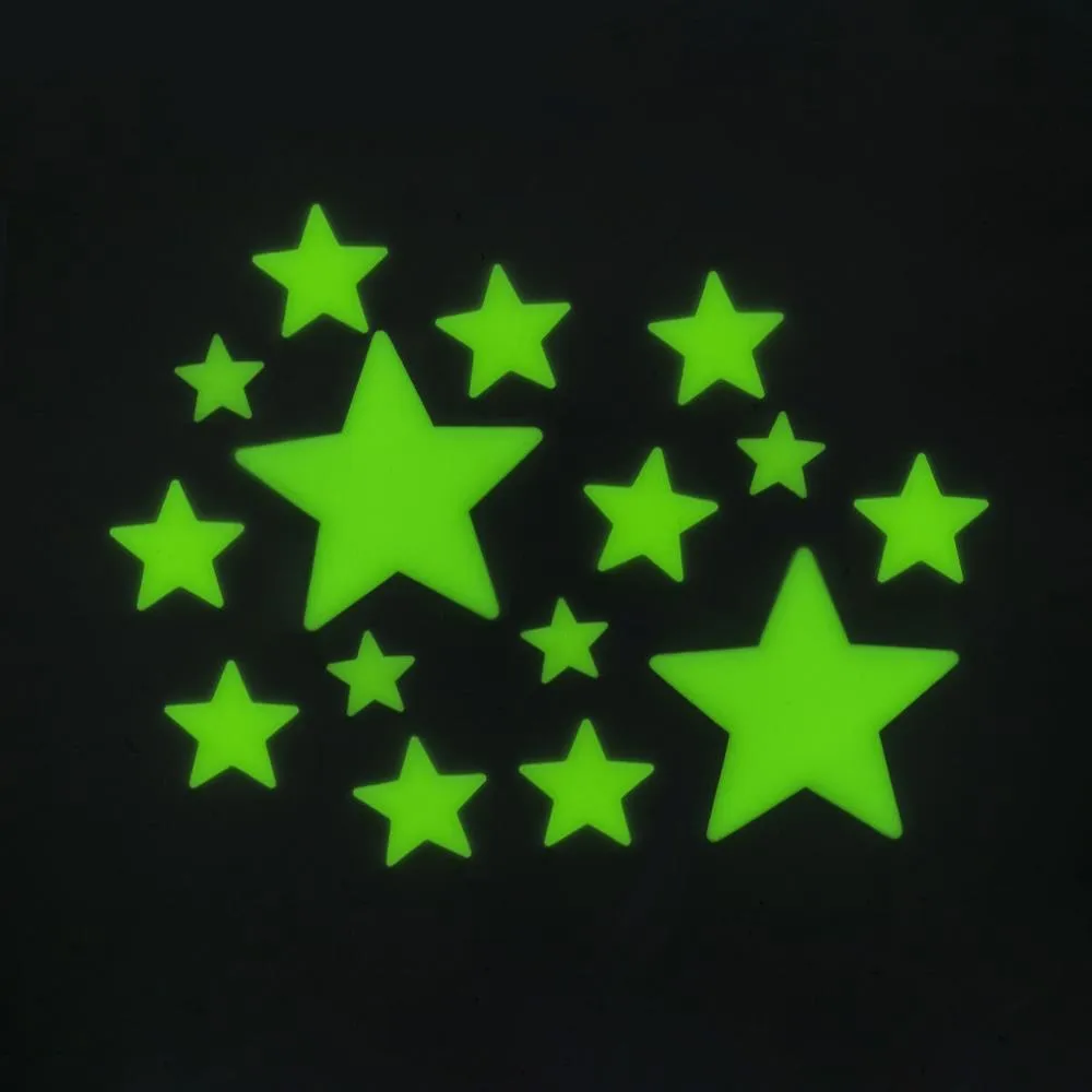 Legami Glow-In-The-Dark Adhesive Super Stars