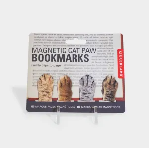 Magnetic Cat Paw Bookmarks