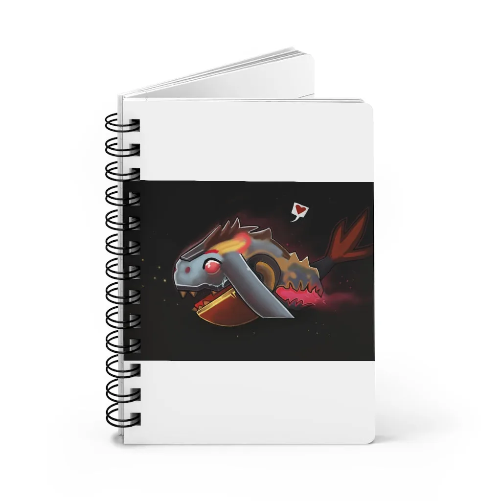 Mecha Whale Strider Spiral Bound Journal