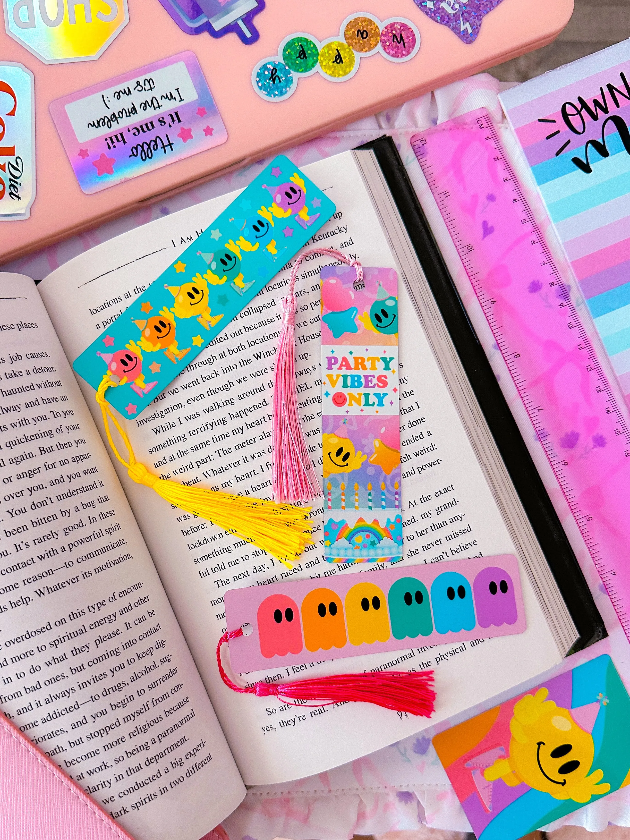 Metal Bookmark - Birthday Celebration