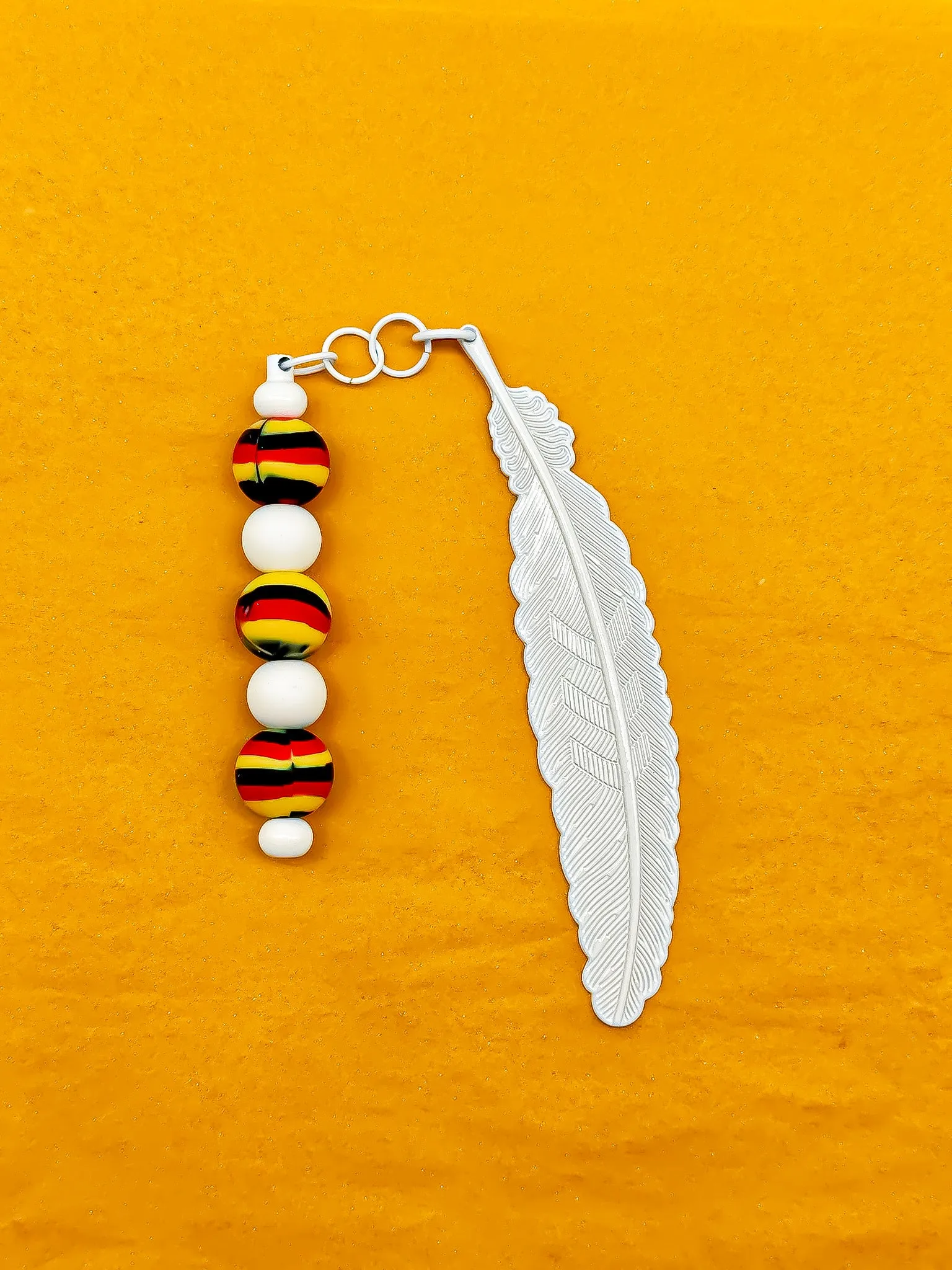 Metal Feather Bookmark