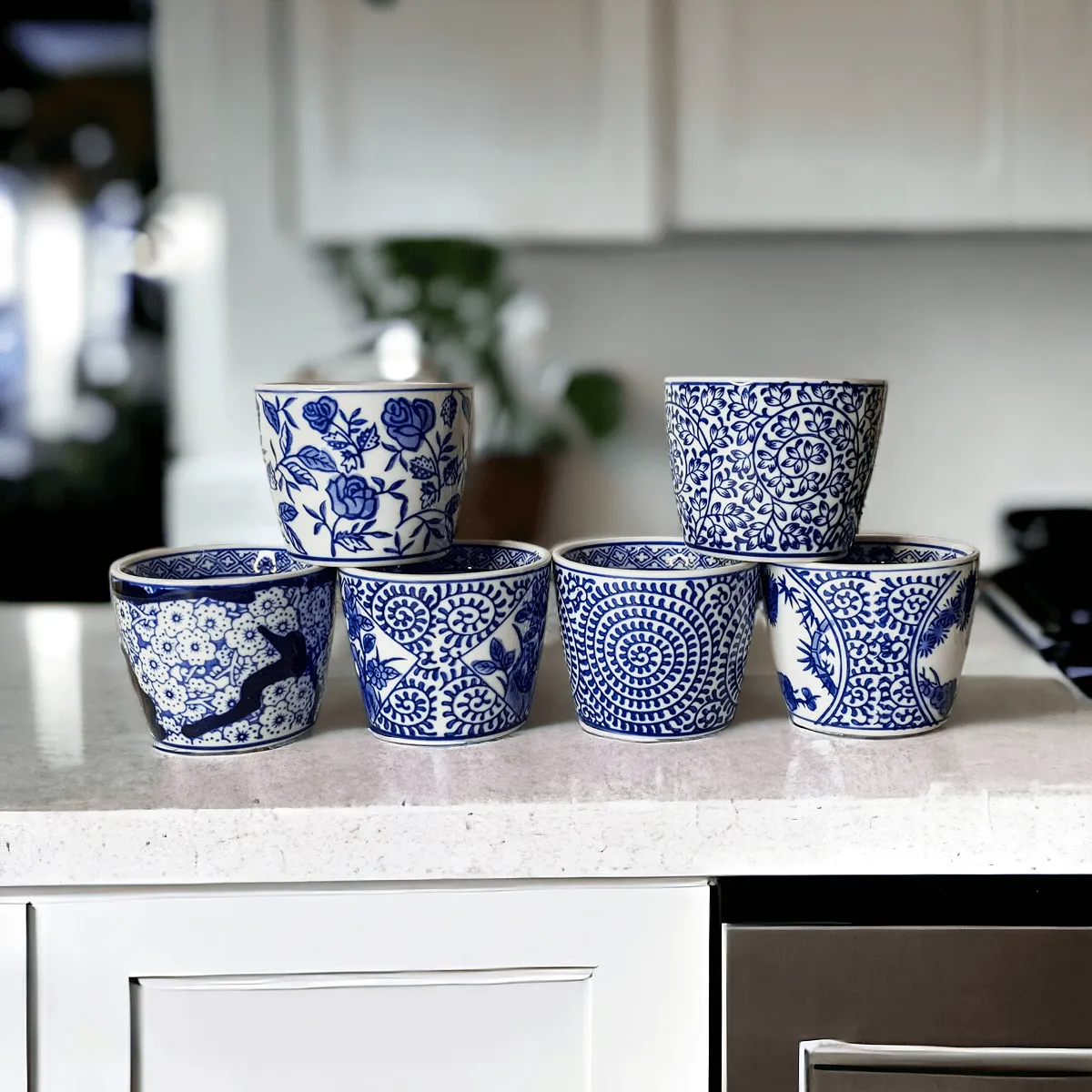 Mini Chinoiserie Cachepots