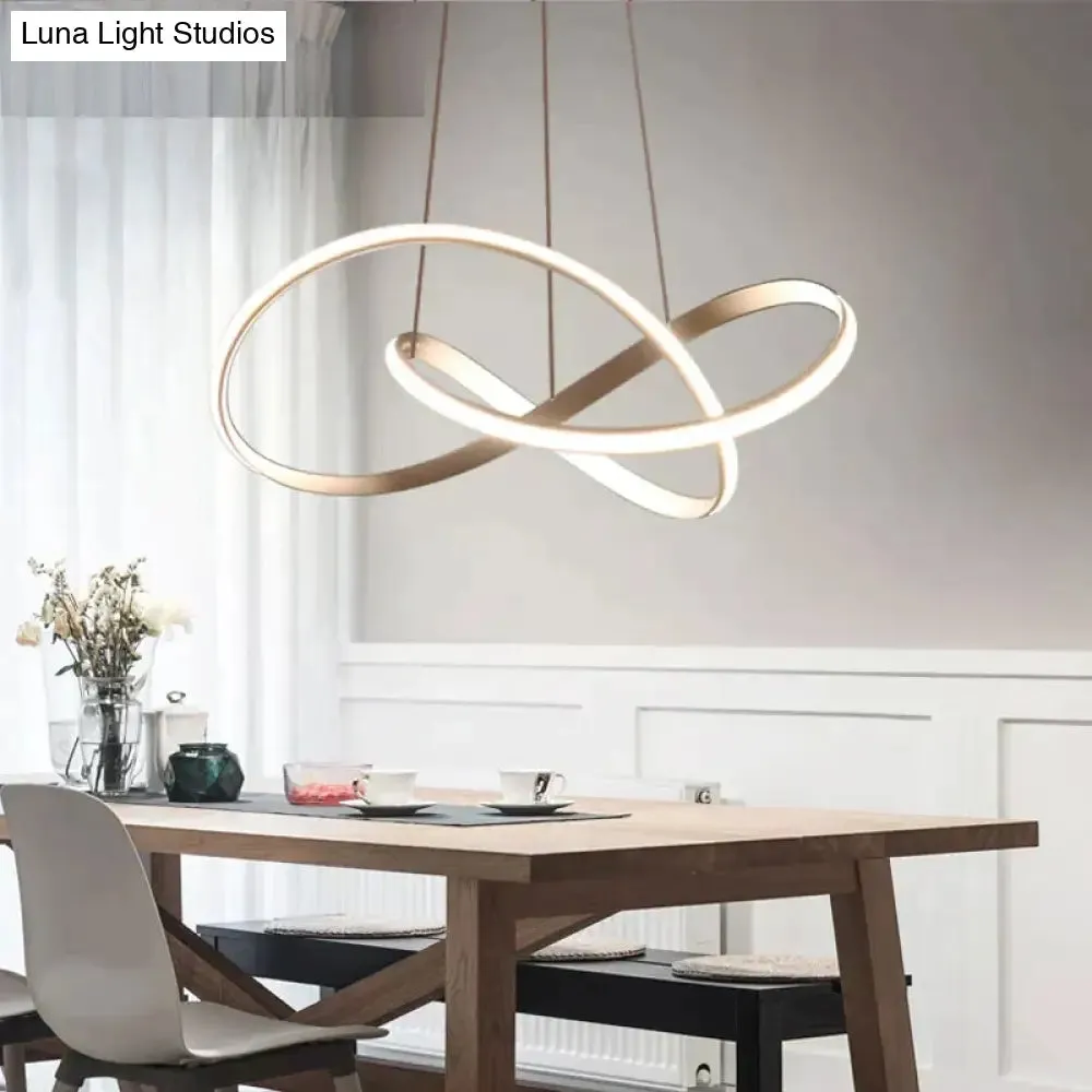 Modern LED Pendant Light For Living room Dining Room Hanging Lamps LED Pendant Lamps Ceiling Lamp Fixtures Gold&White&Black