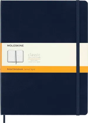 Moleskine Classic Notebook Hard Cover Sapphire Blue