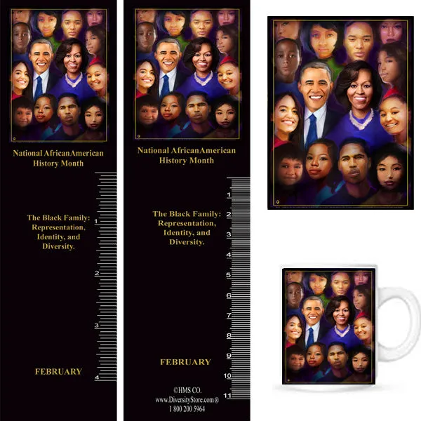 National African American History Month 2021 Item# B21AK Bookmarks, Mugs, Buttons and Magnets