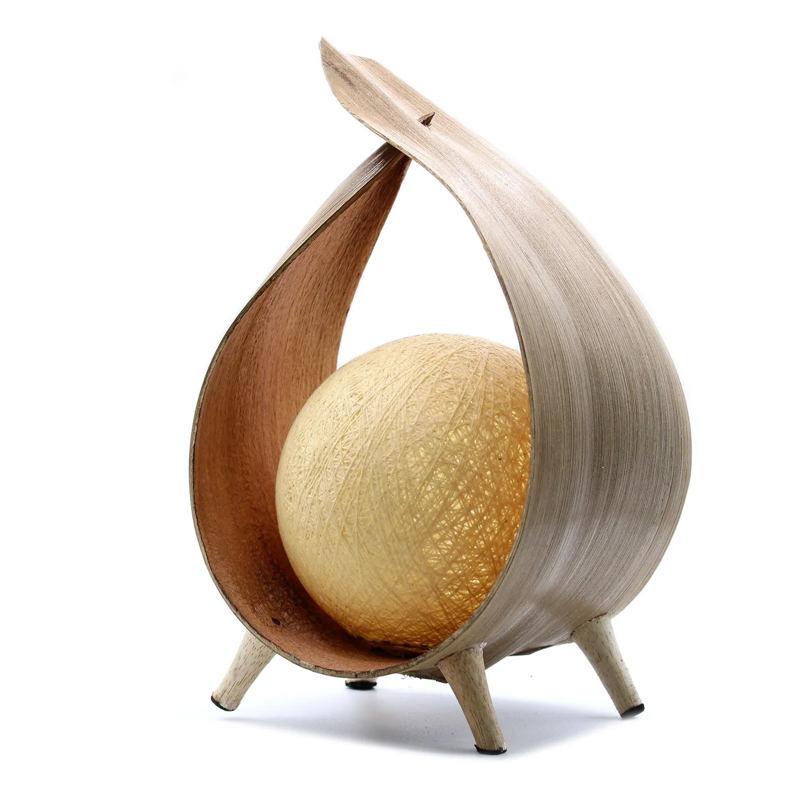 Natural Coconut Lamp - Choice of Styles