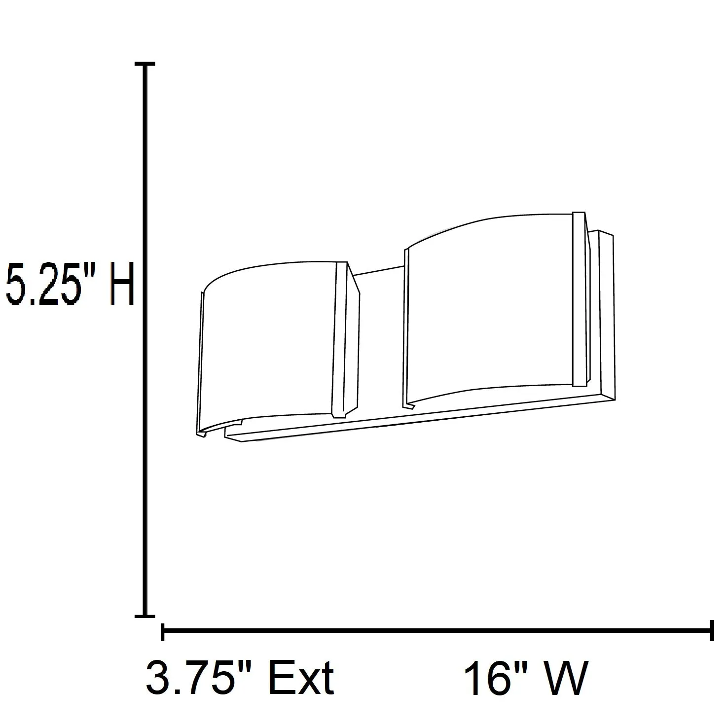 Nitro2 2 Light Vanity Light