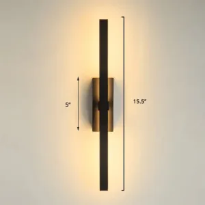 Nordic Style Rotatable LED Wall Lamp for Living Room - Modern Aluminum Wall Light Fixture